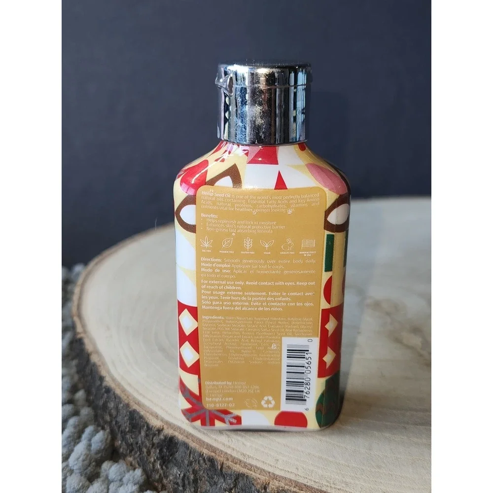 Hempz Mini Toasted‎ Vanilla Caramel Body Lotion 2.25 fl oz ~ New, Sealed
